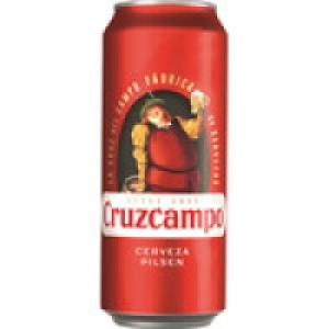 CRUZCAMPO cerveza rubia nacional lata 50 cl 0.79 €