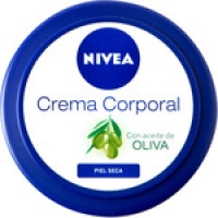 Hipercor  NIVEA crema corporal con aceite de oliva para piel seca tarr