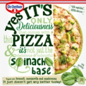 DR. OETKER Yes Its Pizza de brécol mozarella y champiñones  3.99 €