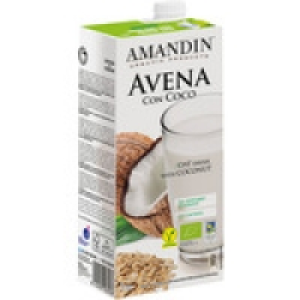 AMANDIN bebida de avena con coco ecológica sin lactosa sin a 2.56 €