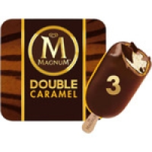 MAGNUM Double helado con doble coberturas de caramelo sin gl 2.99 €