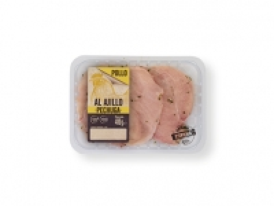Pechuga de pollo fileteada al ajillo 1.79 €