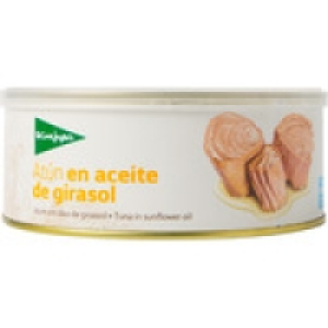 EL CORTE INGLES atún en aceite de girasol lata 650 g neto es 5.49 €