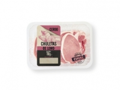 Chuletas de lomo de cerdo 2.45 €