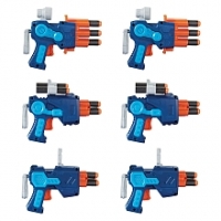 Toysrus  Air Zone - 6 Pistolas de Dardos (varios colores)