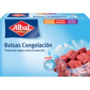 ALBAL bolsa de congelación surtidas 20 pequeñas 15 medianas  3.59 €
