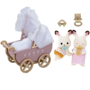Sylvanian Families - Set Gemelos Conejos Chocolate 19.99&nbsp;&euro;
