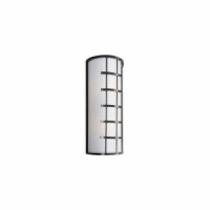 Aplique Serie Libra 2xe27 Negro 40x17