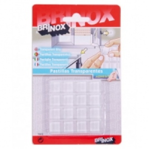 Protector Adh Troq Transp - Brinox - B78000h - 15x15 Mm