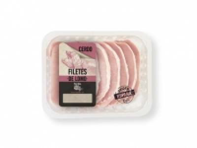 Filetes de lomo de cerdo 1.75 €