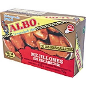 ALBO mejillones en escabeche de las rías gallegas 10-14 piez 4.46 €