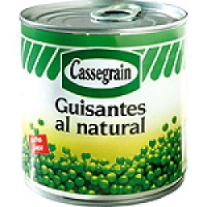 CASSEGRAIN guisantes al natural extrafinos lata 280 g neto e 2.58 €