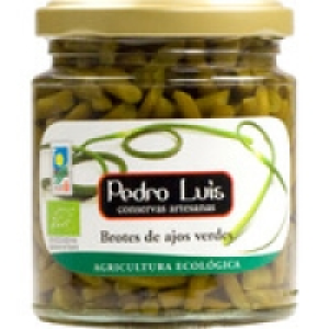 PEDRO LUIS brotes de ajos verdes ecológicos frasco 135 g net 2.10 €