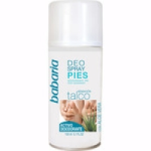 BABARIA desodorante para pies con Aloe Vera sensación talco  2.19 €