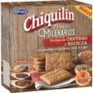 CHIQUILIN galleta de cereales milenarios con centeno, espelt 1.99 €