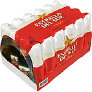 ESTRELLA DEL SUR cerveza rubia nacional pack 24 botellas 25  6.99 €