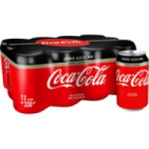 COCA-COLA ZERO Azúcar ZERO CAFEÍNA refresco de cola pack 12  6.36 €