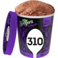 Hipercor  BREYERS Delight helado de chocolate bajo en calorias tarrina