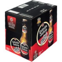 Hipercor  ESTRELLA GALICIA Mini cerveza rubia especial pack 12 botella