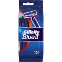 Hipercor  GILLETTE Blue II maquinilla de afeitar desechable bolsa 10 u
