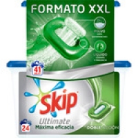 Hipercor  SKIP Ultimate detergente máquina líquido doble acción fragan