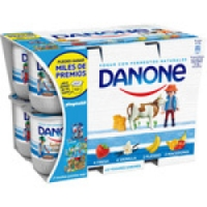 DANONE yogur sabores 4 fresa + 4 vainilla + 2 macedonia + 2  2.59 €