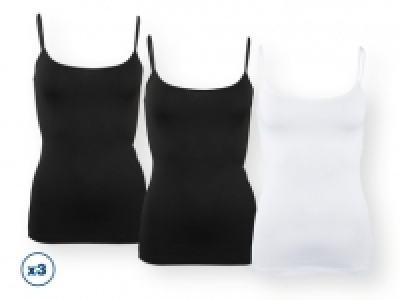 Esmara® Lingerie Camiseta de tirantes mujer pack 3 7.99 €