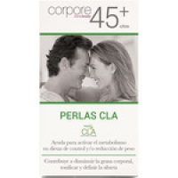 Hipercor  CORPORE DIET & Beauty 45+ años perlas CLA caja 62,1 g dismin