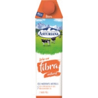 Hipercor  ASTURIANA bebida láctea de leche semidesnatada con fibra nat