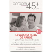 Hipercor  CORPORE Diet & Beauty 45+ años levadura roja de arroz + Q10 