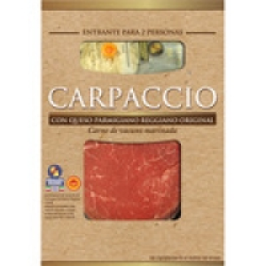 ROLER carpaccio de vacuno marinado sin gluten con queso parm 2.90 €
