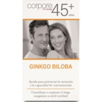 Hipercor  CORPORE DIET & Beauty 45+ años Ginkgo Biloba caja 24 g poten