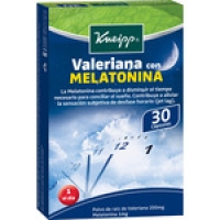 Hipercor  KNEIPP Valeriana con Melatonina caja 30 cápsulas contribuye 