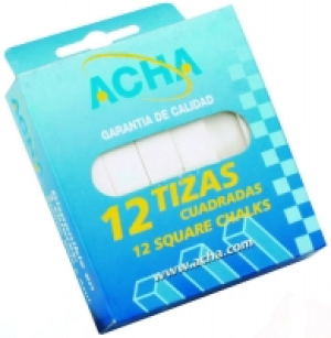 Tiza Blanca 12 Unid