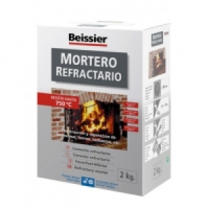 Mortero Refractario - Beissier - 768 - 2 Kg