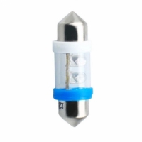 Carrefour  1 Unidad L022w - Lámpara Led L022 - C5w 31mm 4led 3mm, Blanc