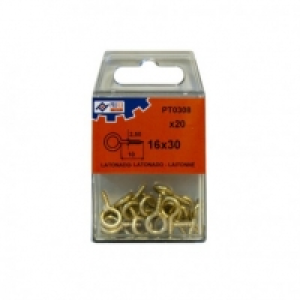 Hembrilla Cerrada Laton C/20 - Profer Top - 48337-pt0308 - 1