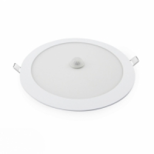 Downlight Led Empotrable Blanco Con Sensor De Presencia 18w