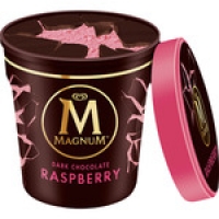 Hipercor  MAGNUM Pints Raspberry helado de frambuesa con crujiente cap