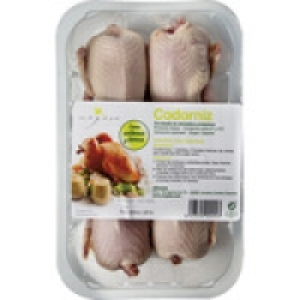 URGASA codornices frescas 4 unidades bandeja 520 g 5.50 €