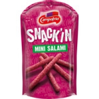 Hipercor  CAMPOFRIO Snack´in mini sticks salami para picar envase 50 g