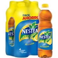 Hipercor  NESTEA refresco de té al limón pack 4 botellas 1,5 l