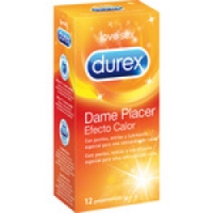 DUREX Dame Placer preservativos de látex con puntos estrías  8.32 €