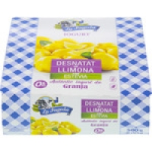 LA FAGEDA yogur desnatado 0% m.g. sabor limón sin gluten pac 1.60 €