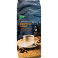 Hipercor  EL CORTE INGLES café descafeinado en grano paquete 1 kg