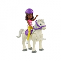 Toysrus  Barbie On The Go - Muñeca y Mini Poni (varios modelos)
