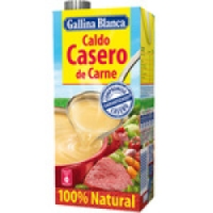 GALLINA BLANCA caldo de carne casero 100% natural envase 1 l 1.84 €