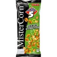 Hipercor  GREFUSA MISTER CORN MIX 5 Snack Attacttion coctel de frutos 