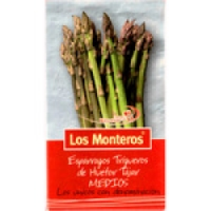 LOS MONTEROS espárragos verdes trigueros cortos D.O. 20-40 p 3.35 €