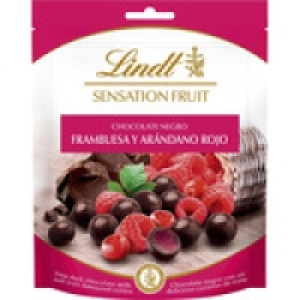 LINDT SENSATION FRUIT perlas de chocolate negro con corazón  3.85 €
